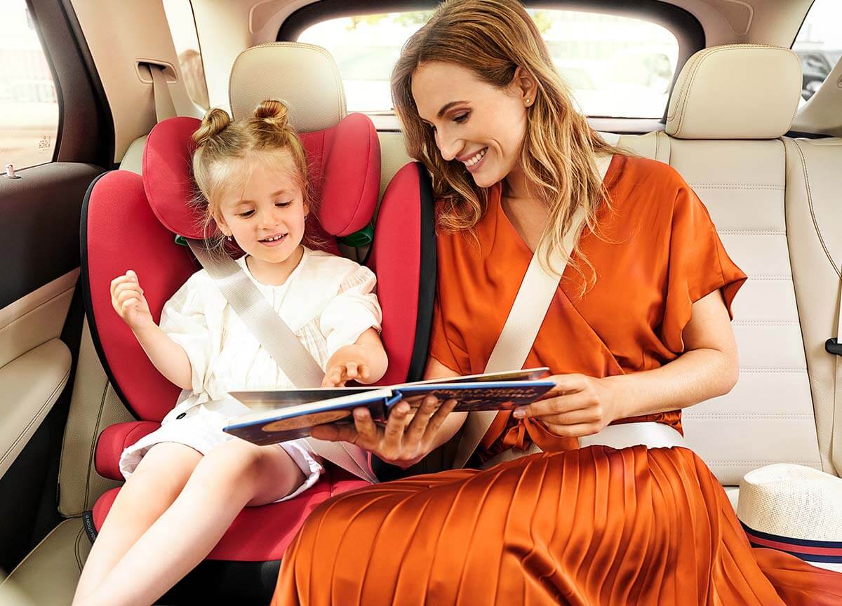 Visokokakovostni avtosedež za otroke od 3. do 12. leta starosti 