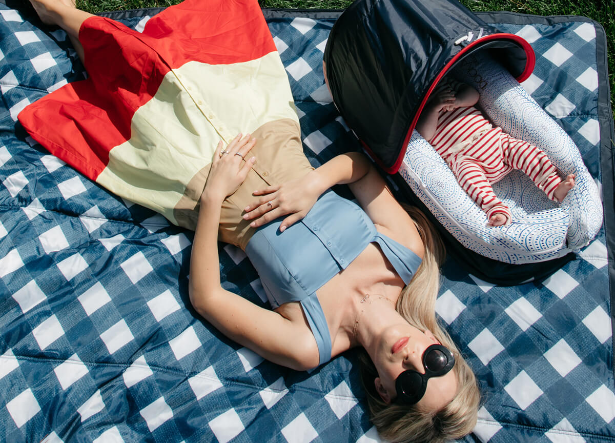 Popolna zaščita za dojenča za poletne dni 