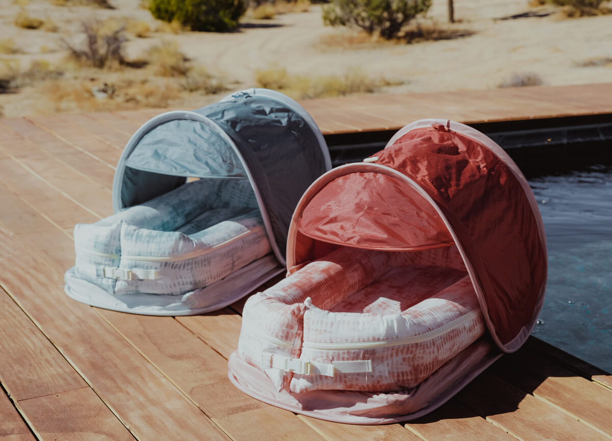 Popolna zaščita za dojenča za poletne dni 