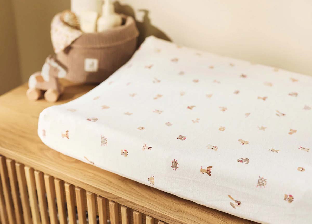 Udoben kotiček za previjanje