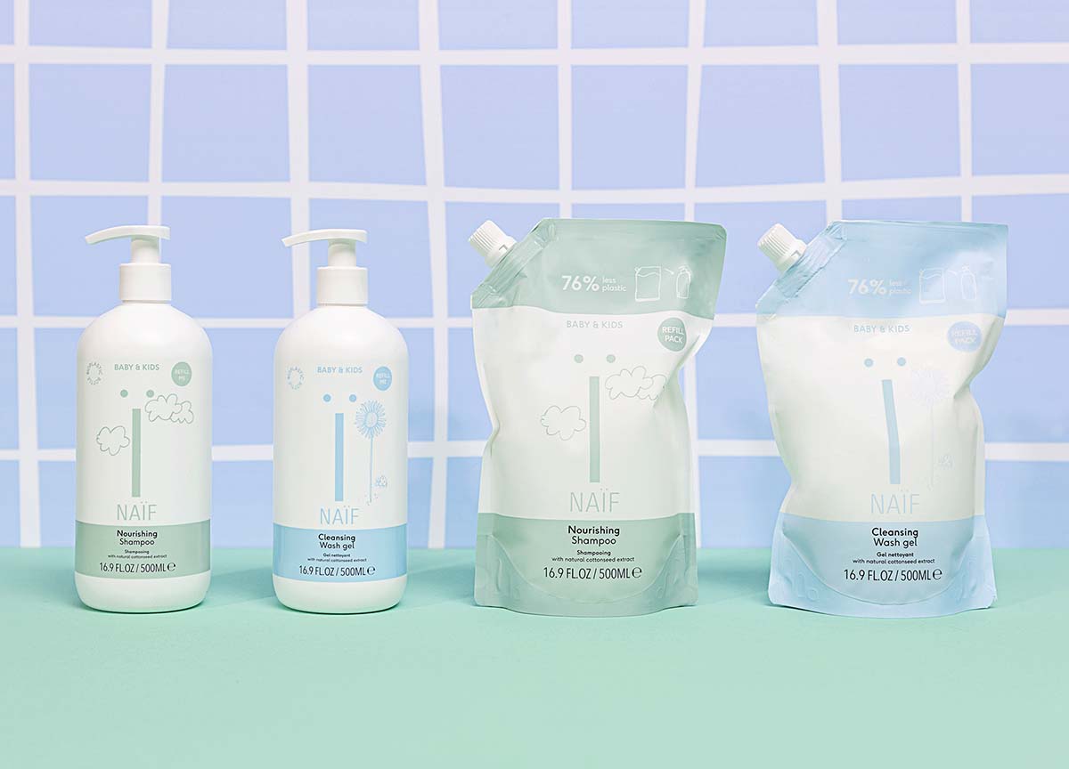 Prvi dojenčkov šampon za lase