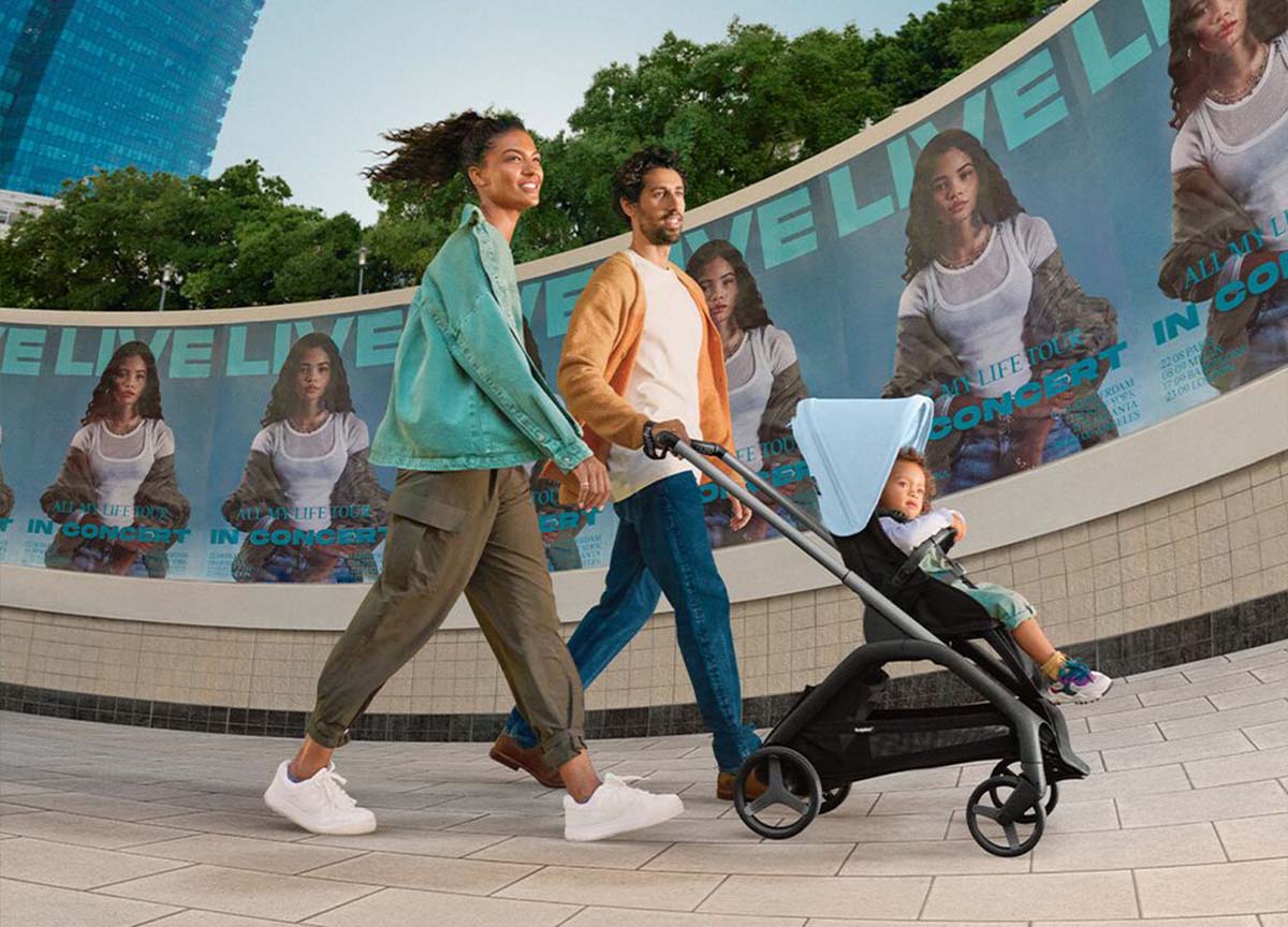 Kompaktno zlaganje otroškega vozička