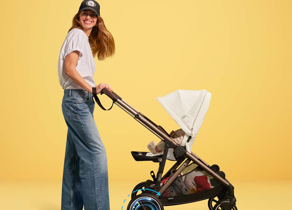 Nježno ljuljanje dječjih kolica