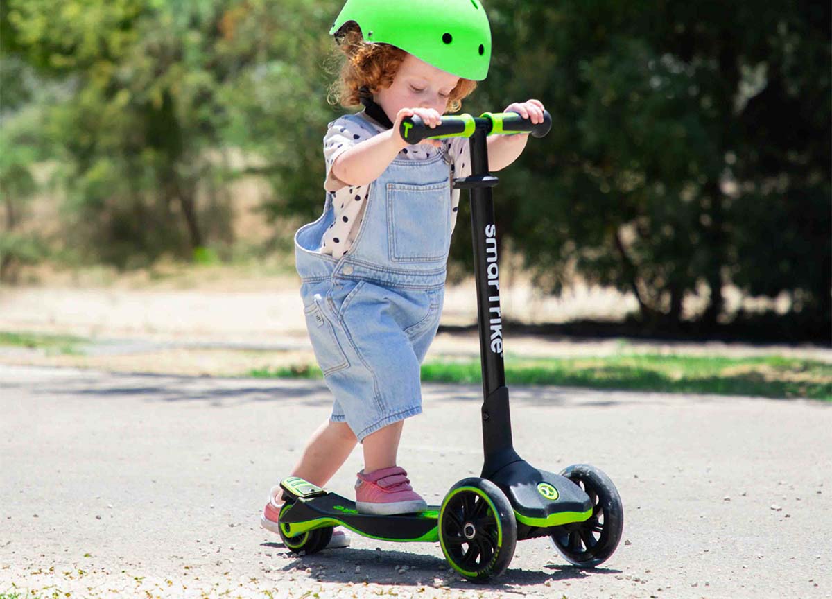 Otroški skiro, ki raste skupaj z otrokom